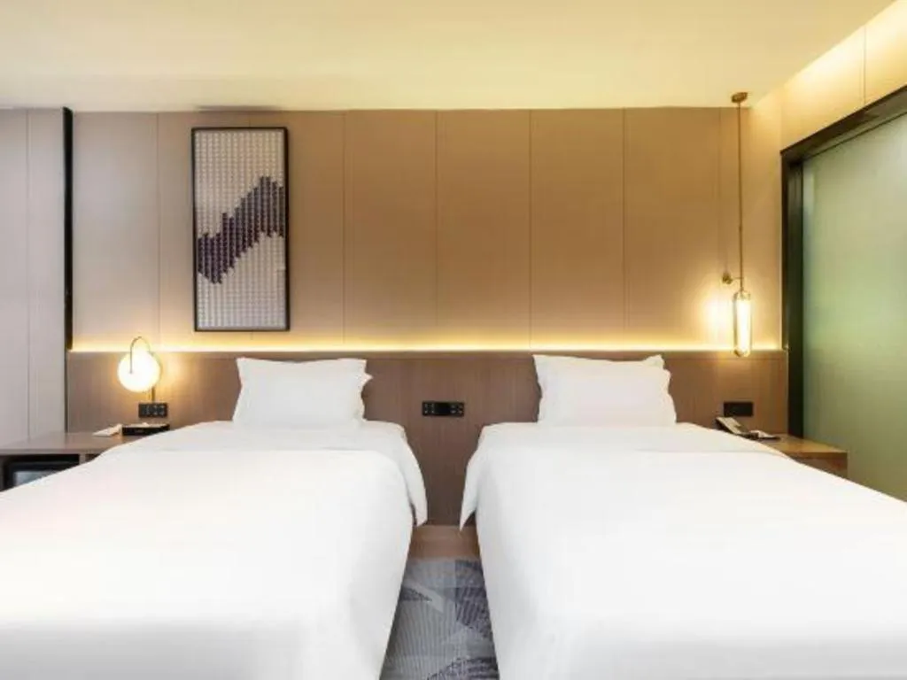 Bed in Lavande Hotel Guangzhou Financial City Tianhe Park Metro Station