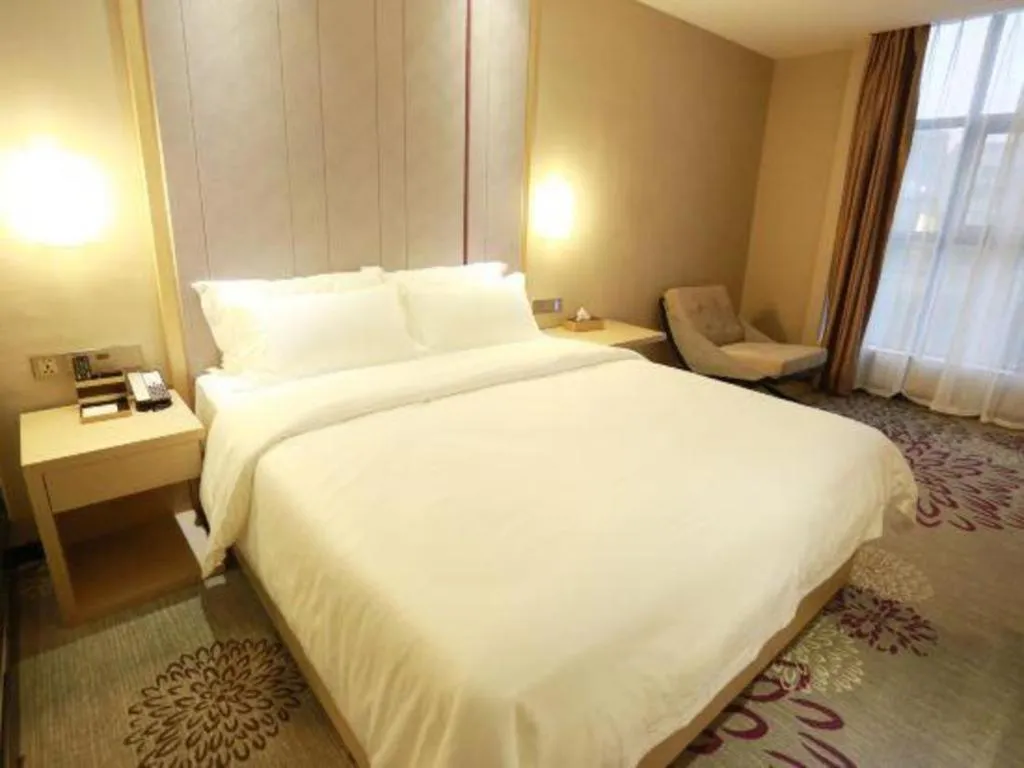Bed in Lavande Hotel Guangzhou Financial City Tianhe Park Metro Station