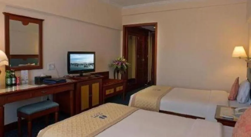 Bed in Huu Nghi Hotel