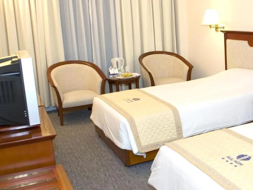 Bed in Huu Nghi Hotel