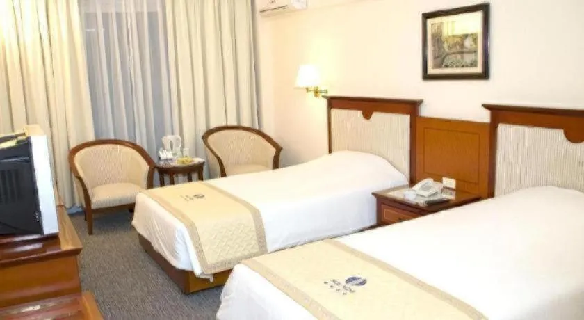 Bed in Huu Nghi Hotel