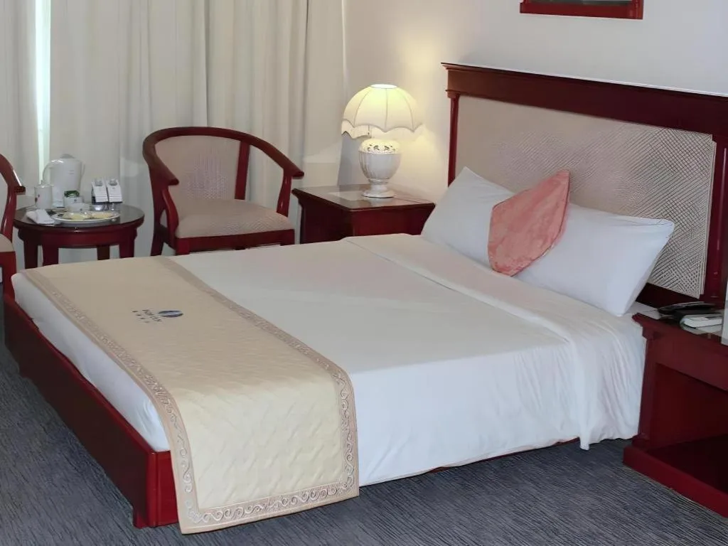 Bed in Huu Nghi Hotel