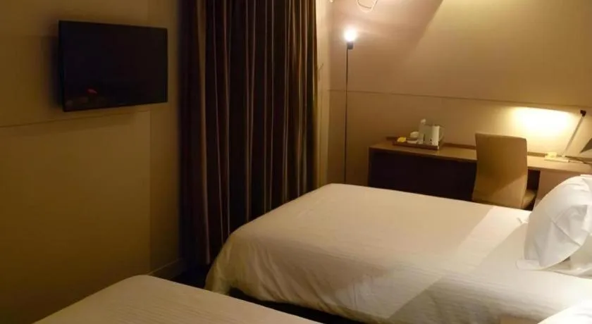 Bed in Jinjiang Inn Select Shanghai Nanjing Road Pedestrian Street