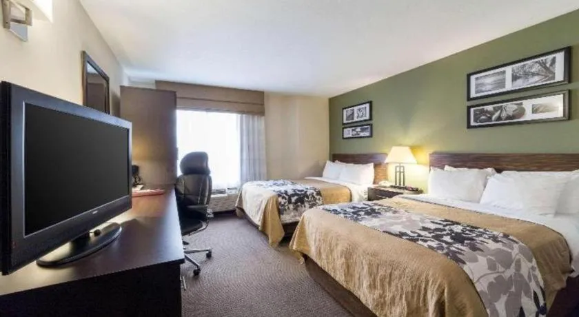 Bed in Sleep Inn Airport Phoenix