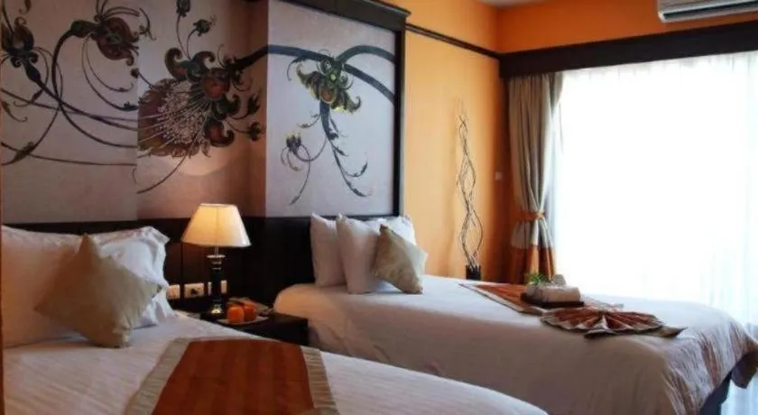 Bed in Sarita Chalet and Spa Hotel