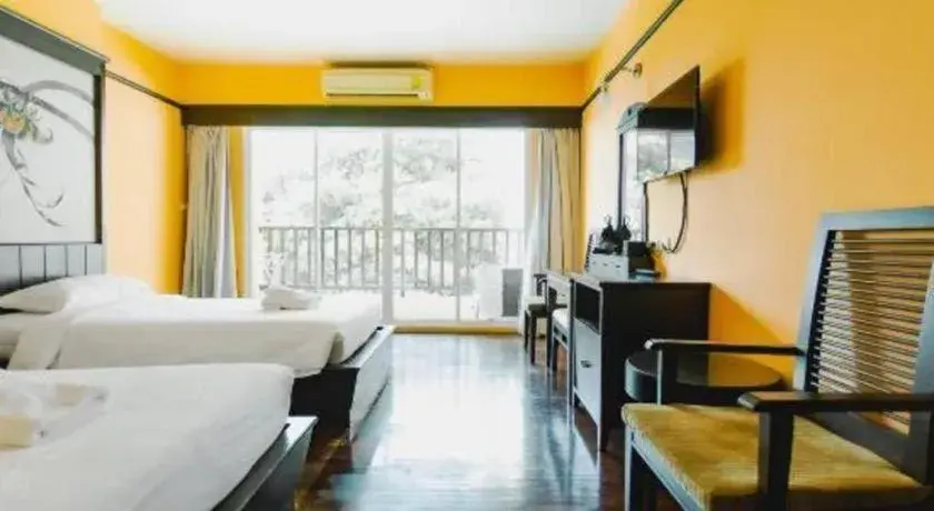 Bed in Sarita Chalet and Spa Hotel Bed in Sarita Chalet and Spa Hotel