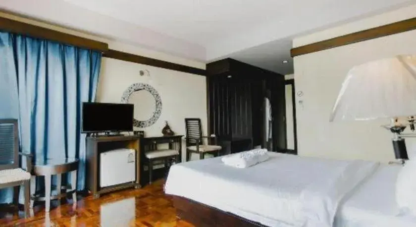 Bed in Sarita Chalet and Spa Hotel Bed in Sarita Chalet and Spa Hotel