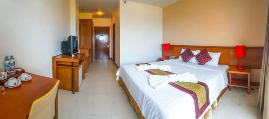 Bed in Eastiny Plaza hotel