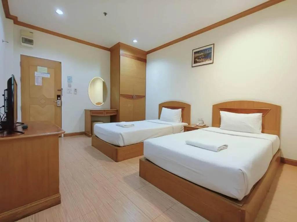 Bed in Sabai Hotel Korat