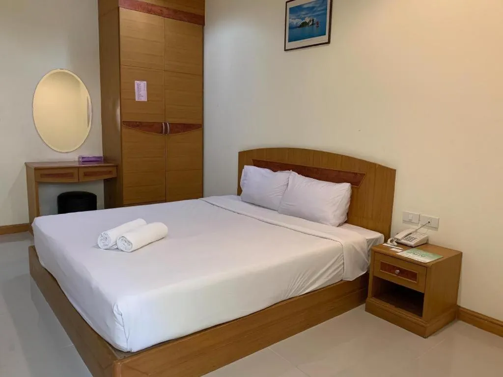 Bed in Sabai Hotel Korat