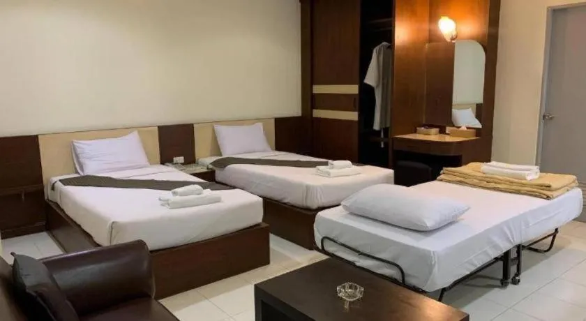 Bed in Sabai Hotel Korat
