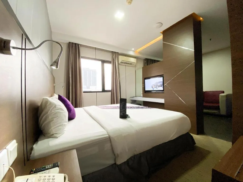 Bed in 89 Hotel Batam