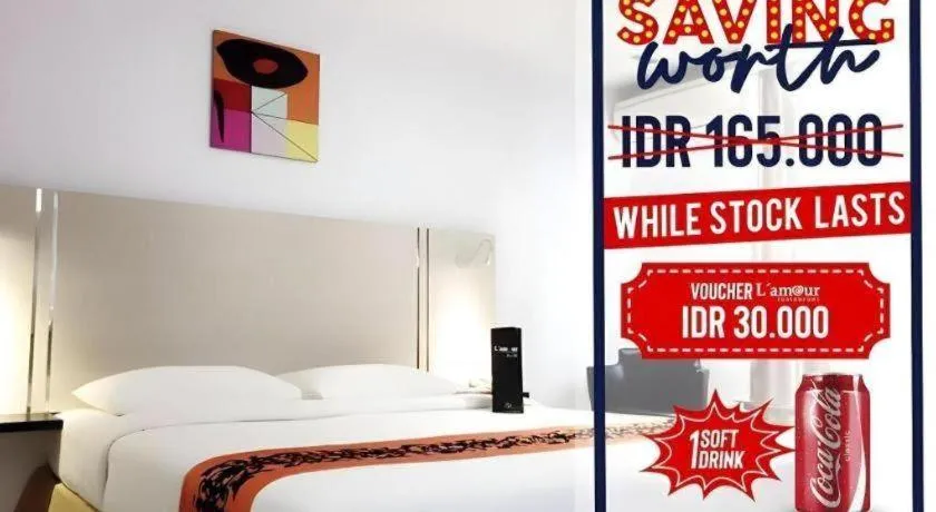 Bed in 89 Hotel Batam