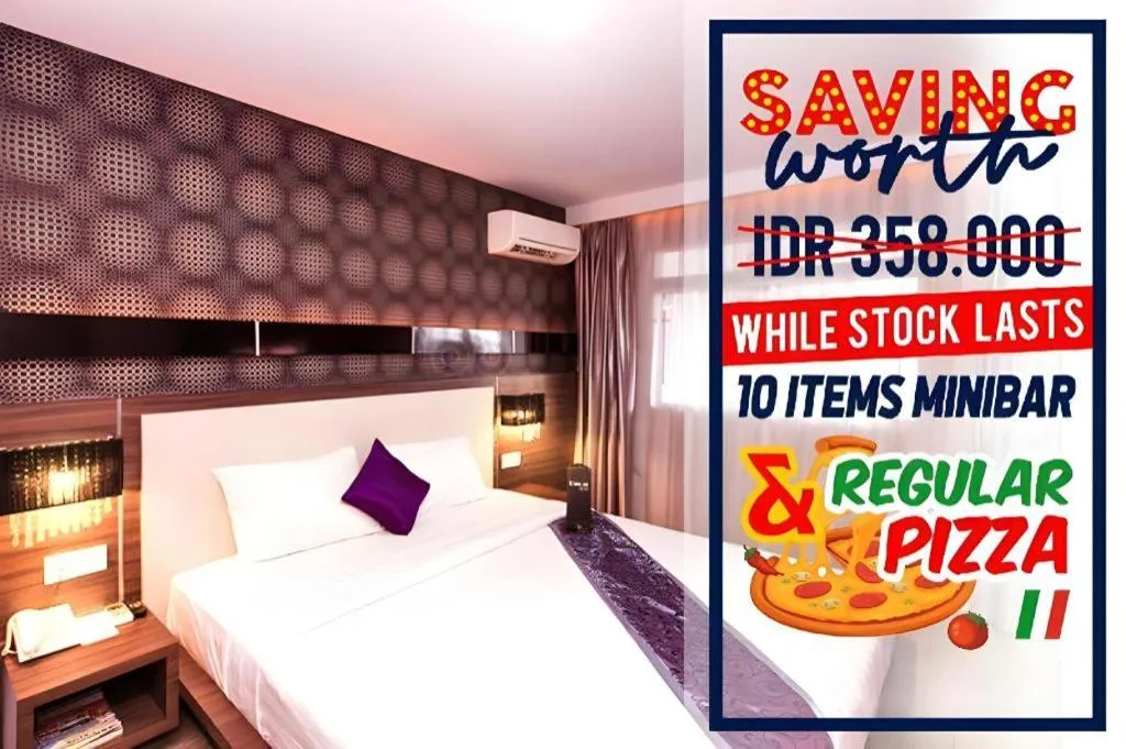 Bed in 89 Hotel Batam