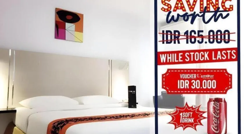 Bed in 89 Hotel Batam