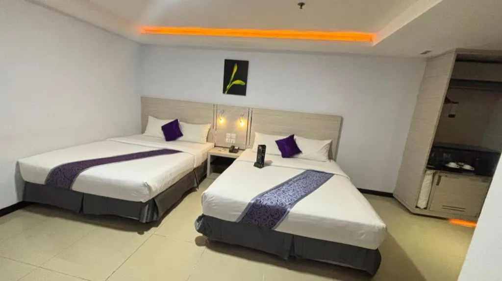 Bed in 89 Hotel Batam