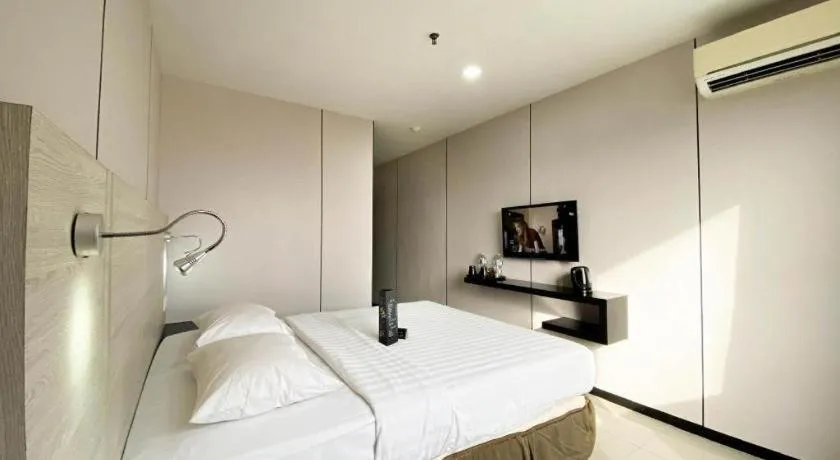 Bed in 89 Hotel Batam