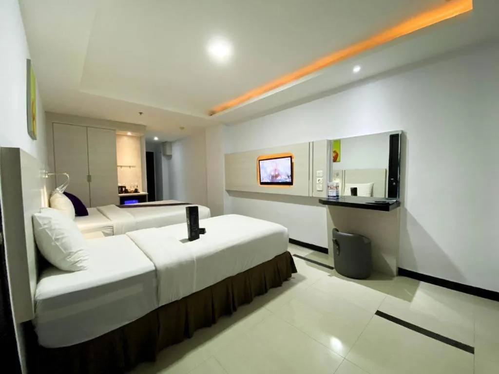 Bed in 89 Hotel Batam