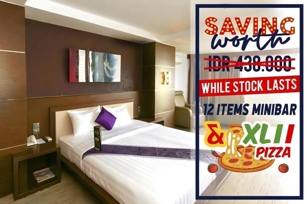 Bed in 89 Hotel Batam