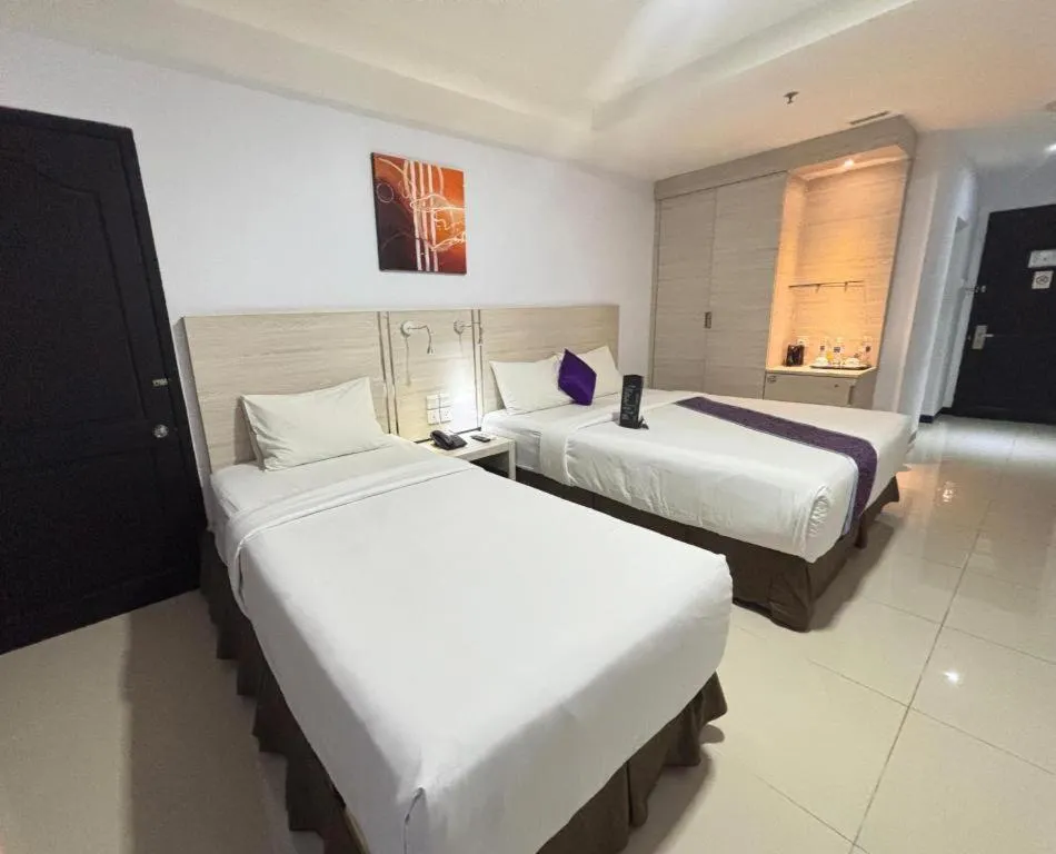 Bed in 89 Hotel Batam