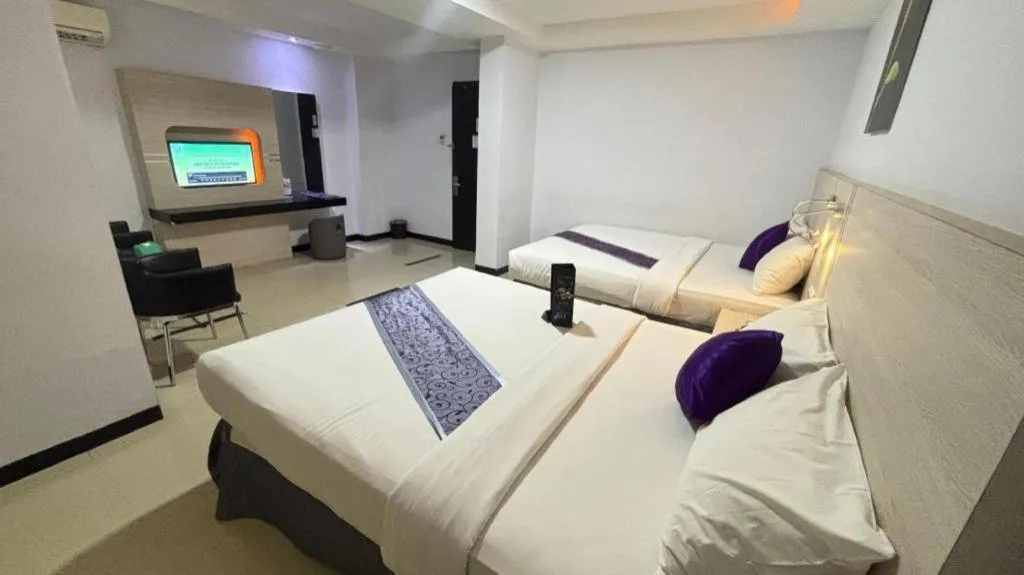 Bed in 89 Hotel Batam