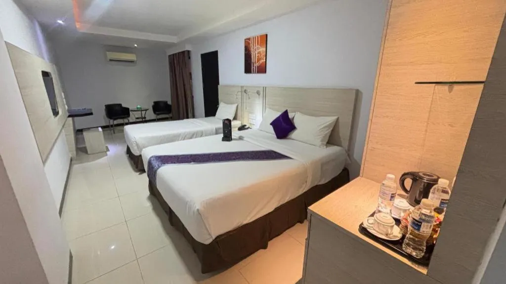 Bed in 89 Hotel Batam