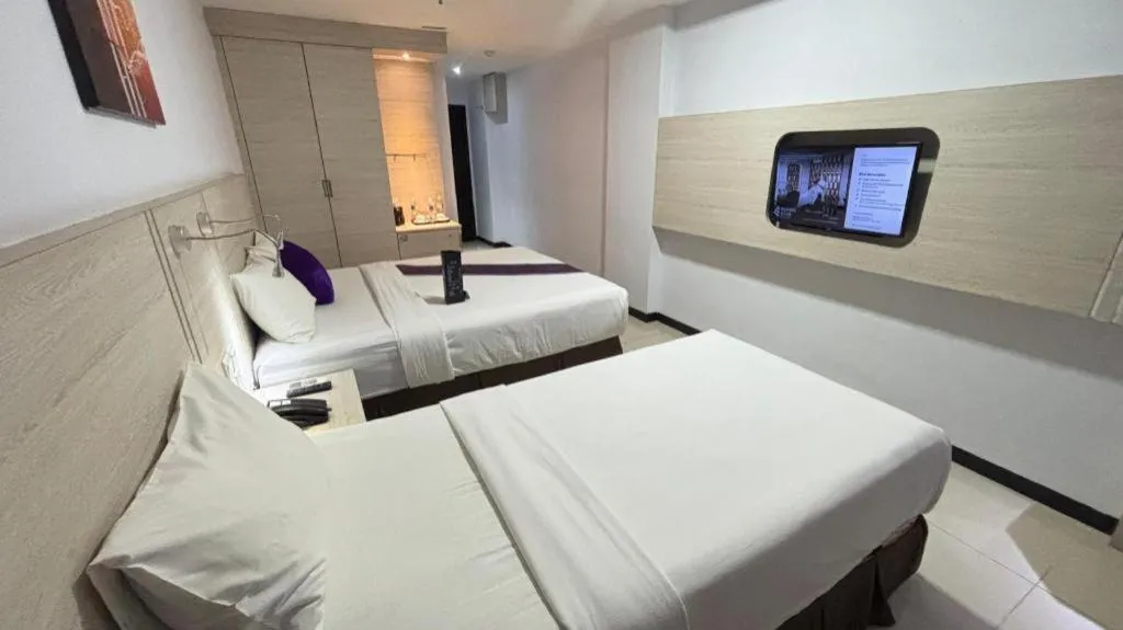 Bed in 89 Hotel Batam