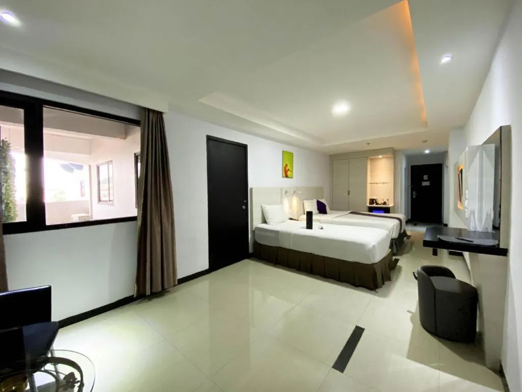 Bed in 89 Hotel Batam