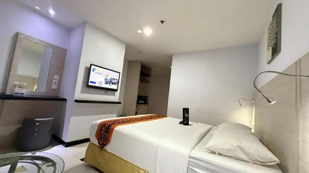 Bed in 89 Hotel Batam