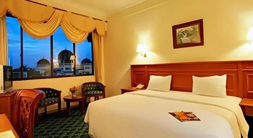 Bed in Madani Hotel Medan Bed in Madani Hotel Medan