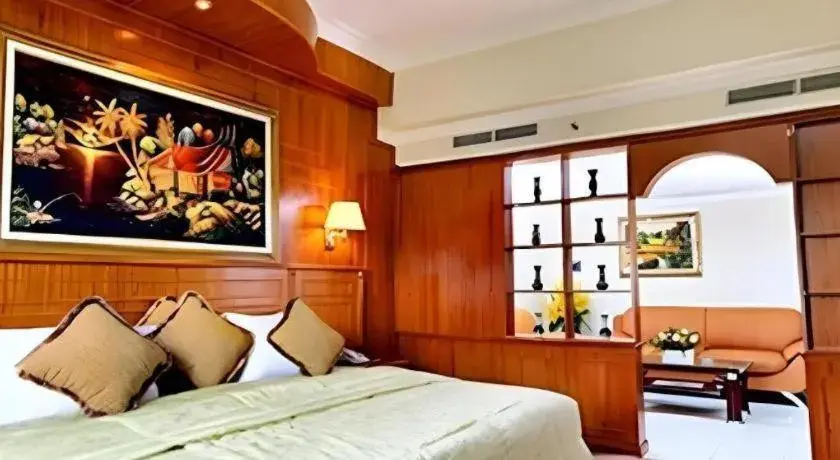 Bed in Madani Hotel Medan Bed in Madani Hotel Medan