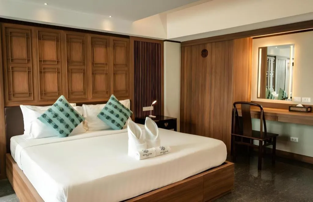 Bed in Bonito Chinos Hotel