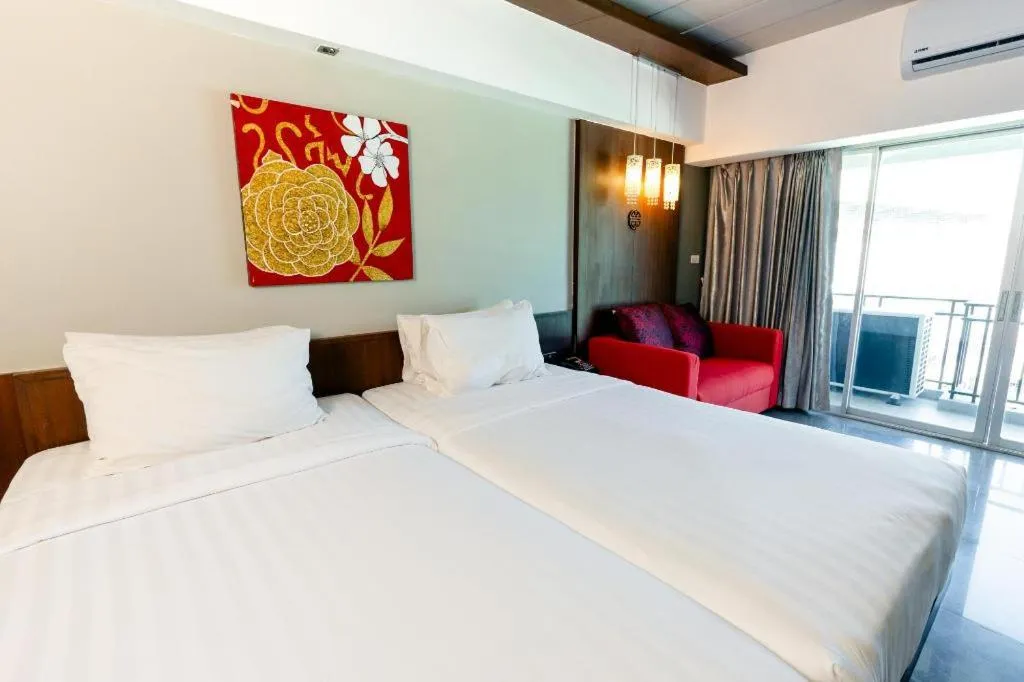 Bed in Bonito Chinos Hotel