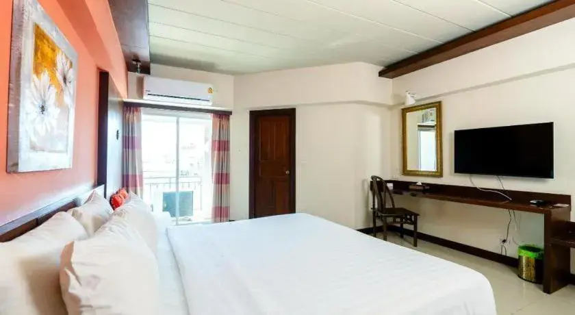 Bed in Bonito Chinos Hotel Bed in Bonito Chinos Hotel