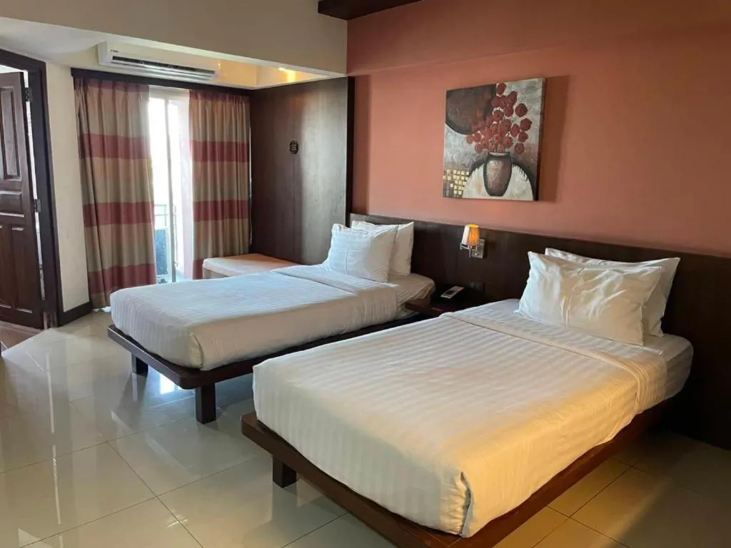 Bed in Bonito Chinos Hotel