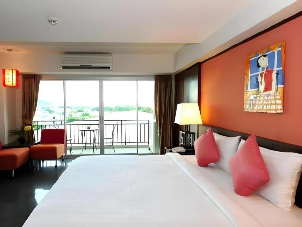 Bed in Bonito Chinos Hotel