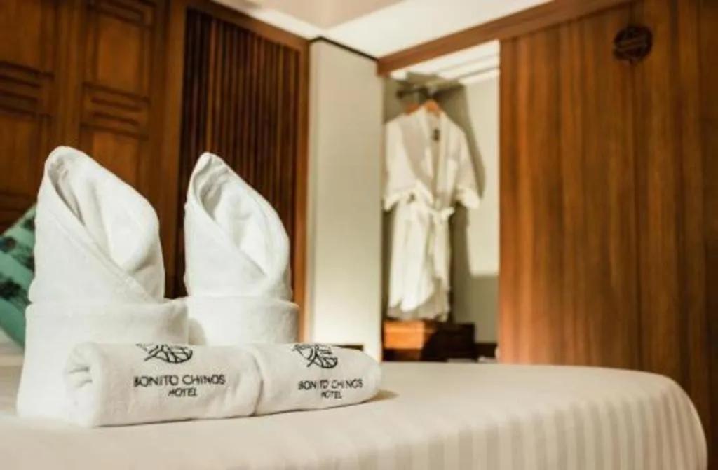 Bed in Bonito Chinos Hotel