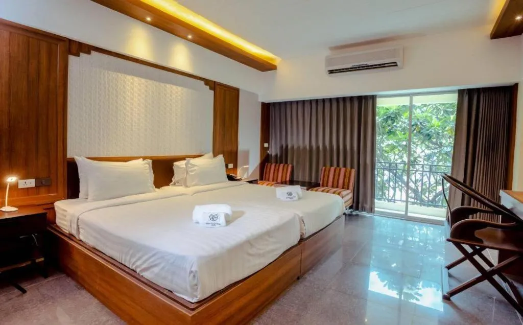 Bed in Bonito Chinos Hotel