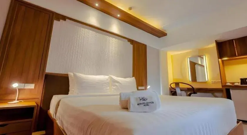 Bed in Bonito Chinos Hotel Bed in Bonito Chinos Hotel