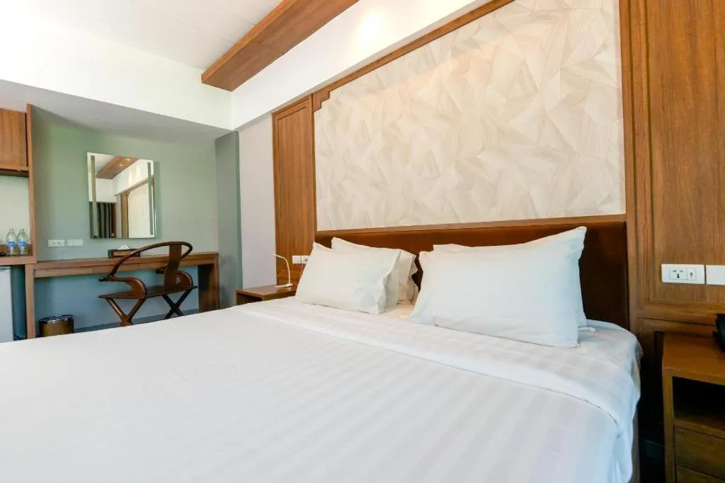 Bed in Bonito Chinos Hotel