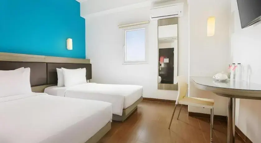 Bed in Amaris Hotel Padjajaran Bogor Bed in Amaris Hotel Padjajaran Bogor