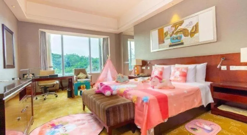 Bed in Quanzhou Guest House Hotel