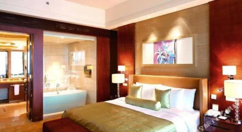 Bed in Quanzhou Guest House Hotel