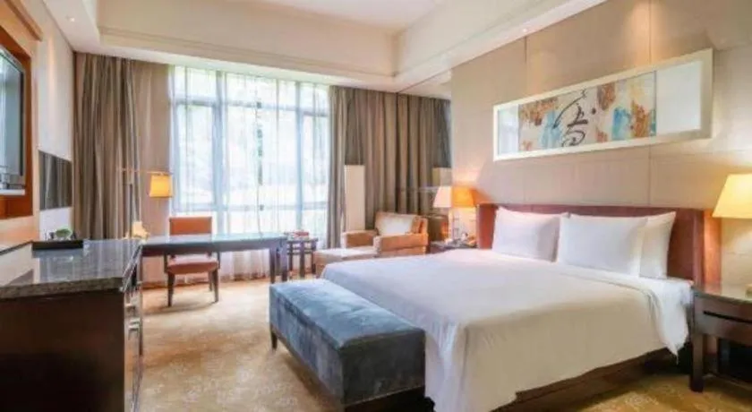 Bed in Quanzhou Guest House Hotel