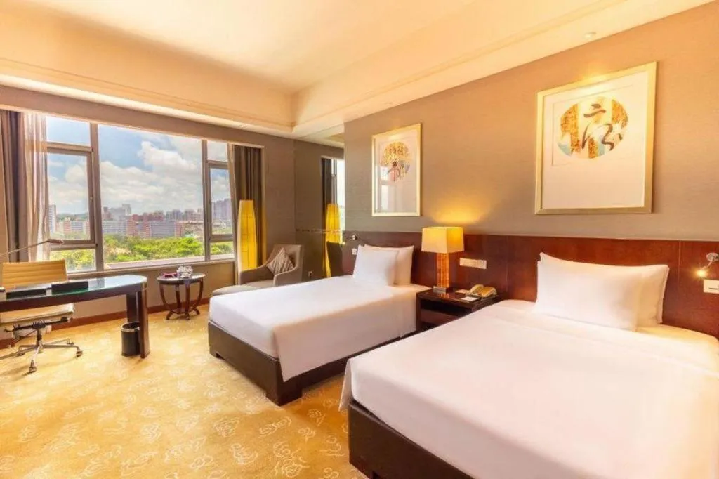 Bed in Quanzhou Guest House Hotel