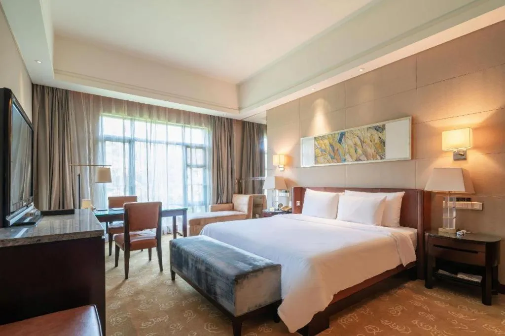 Bed in Quanzhou Guest House Hotel