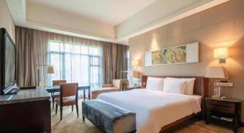 Bed in Quanzhou Guest House Hotel