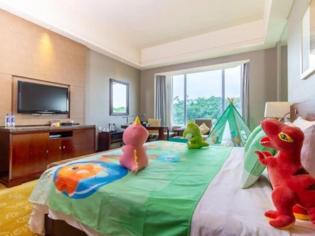 Bed in Quanzhou Guest House Hotel