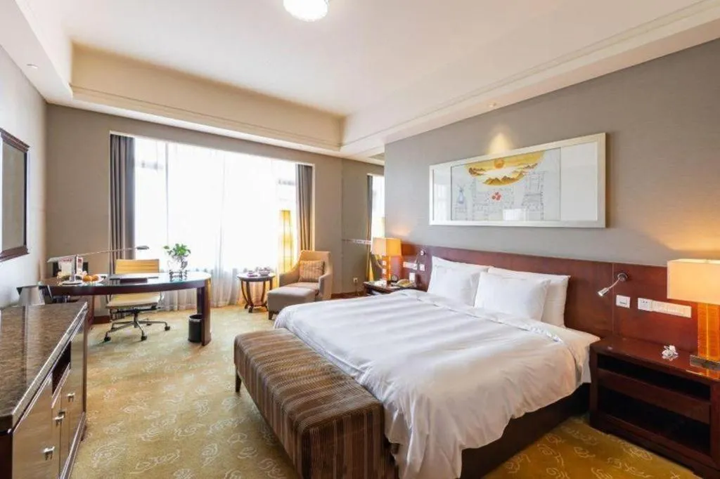 Bed in Quanzhou Guest House Hotel