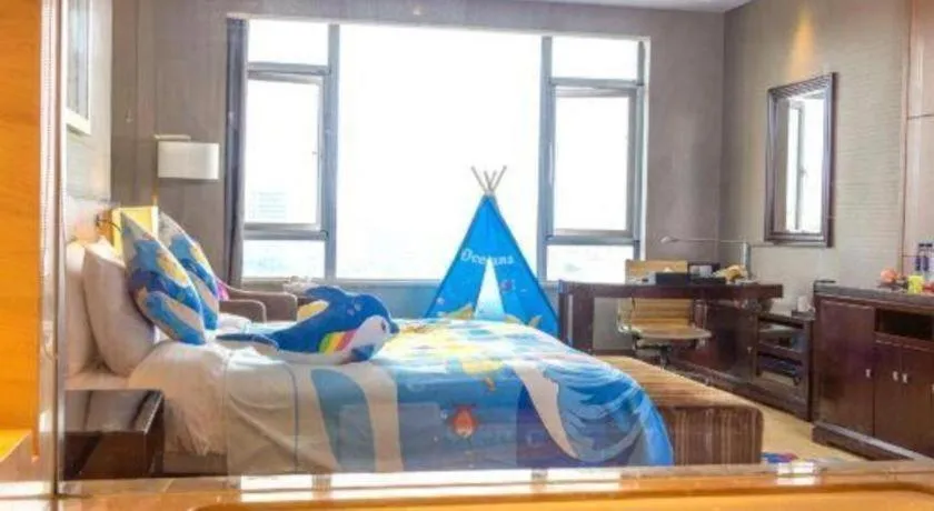 Bed in Quanzhou Guest House Hotel